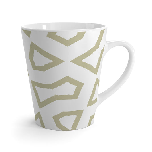 350 mL / 12oz Graphic Art Latte Mug | CALM-1255-367-392