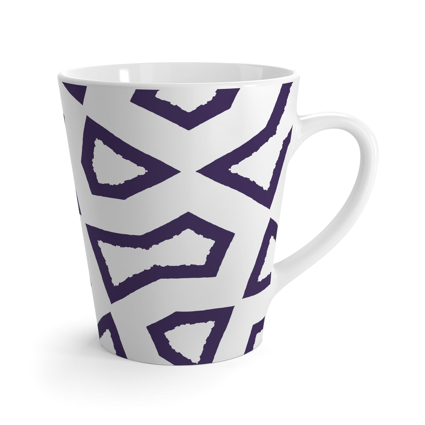 350 mL / 12oz Graphic Art Latte Mug | CALM-1143-100-392