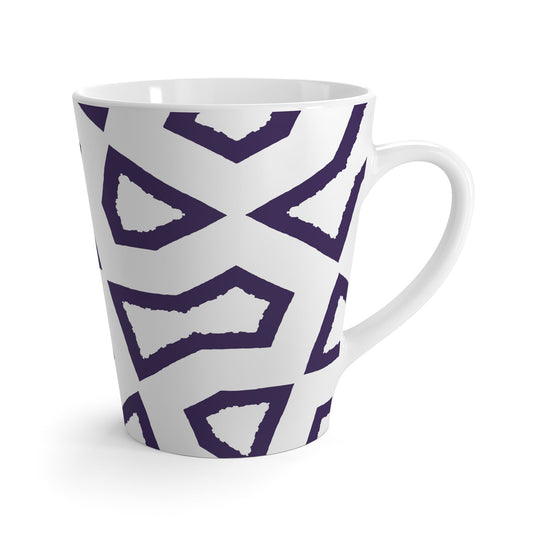 350 mL / 12oz Graphic Art Latte Mug | CALM-1143-100-392