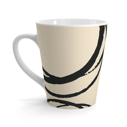 350 mL / 12oz Graphic Art Latte Mug | CALM-1015-112
