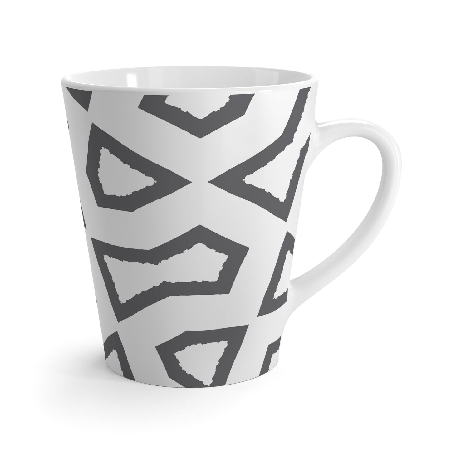 350 mL / 12oz Graphic Art Latte Mug | CALM-1201-167-392