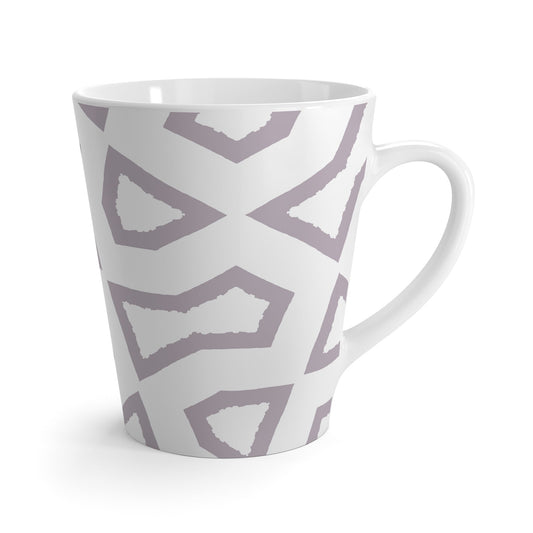 350 mL / 12oz Graphic Art Latte Mug | CALM-1182-133-392