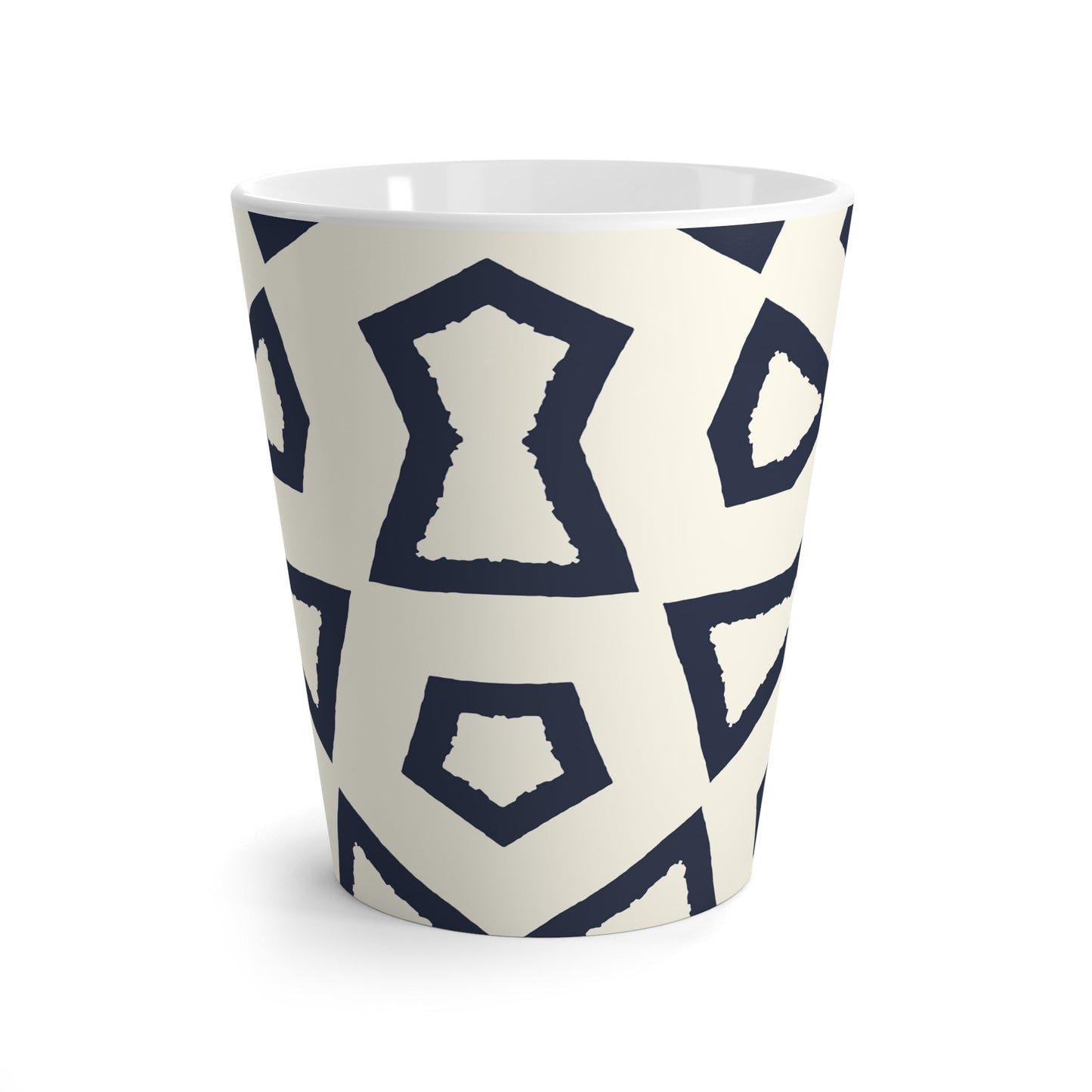 350 mL / 12oz Graphic Art Latte Mug | CALM-1273-300-392