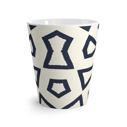 350 mL / 12oz Graphic Art Latte Mug | CALM-1273-300-392