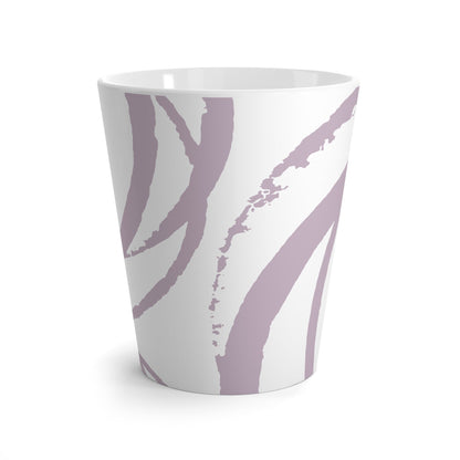 350 mL / 12oz Graphic Art Latte Mug | CALM-1252-267-112