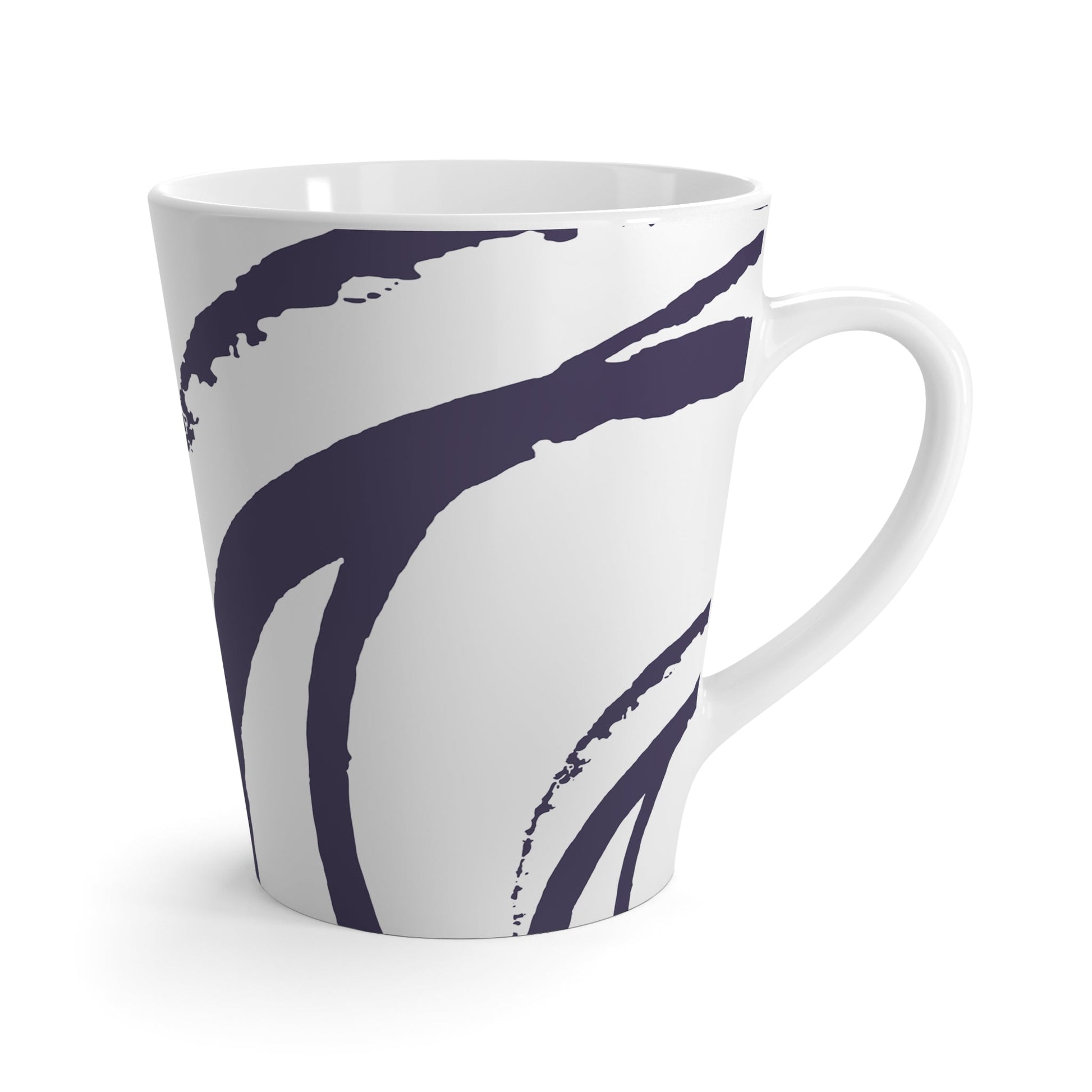 350 mL / 12oz Graphic Art Latte Mug | CALM-1261-100-112