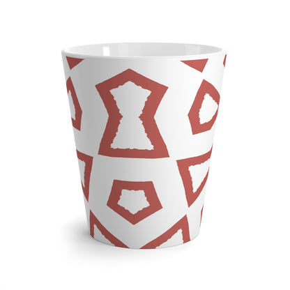 350 mL / 12oz Graphic Art Latte Mug | CALM-1137-B00-392