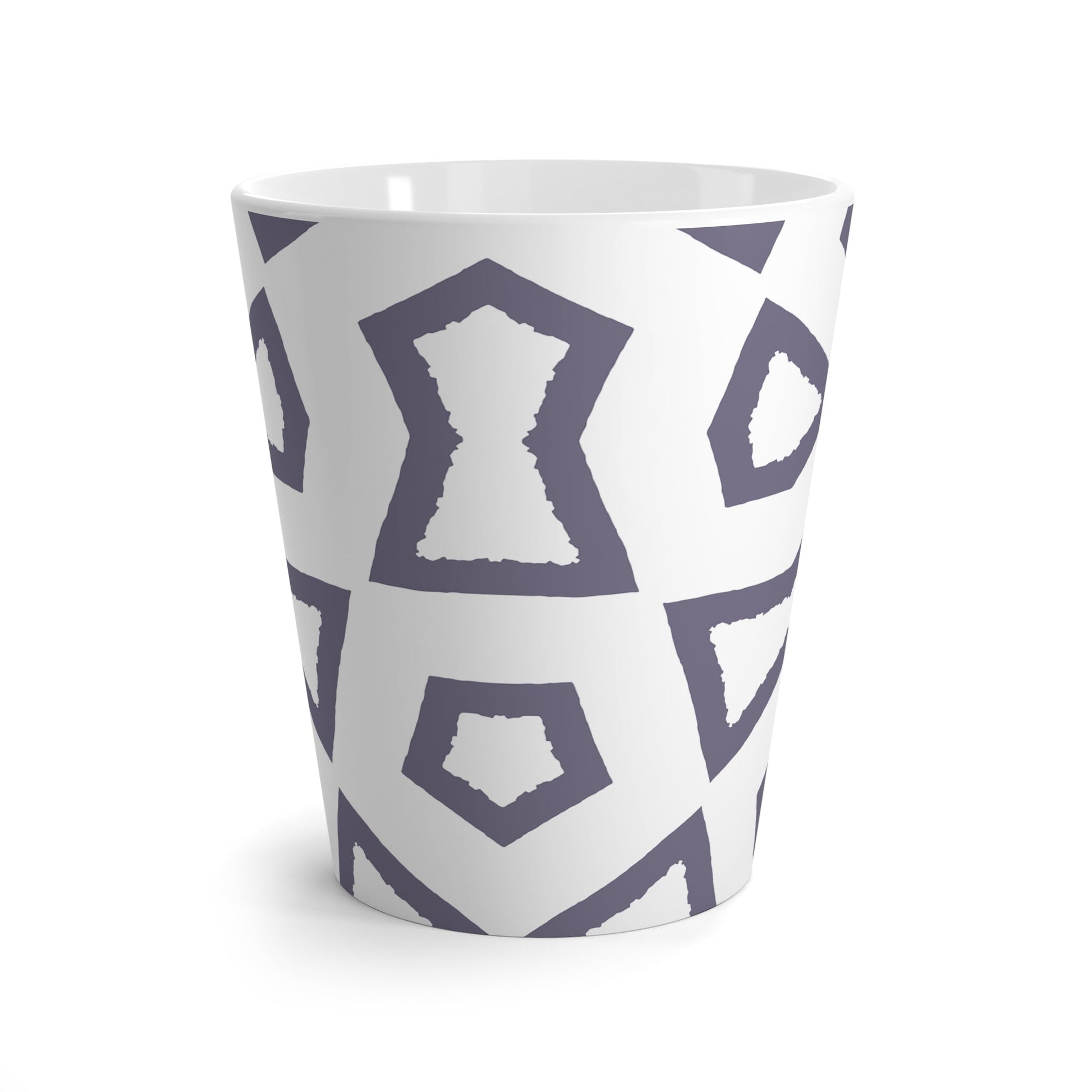 350 mL / 12oz Graphic Art Latte Mug | CALM-1261-300-392