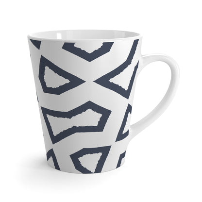 350 mL / 12oz Graphic Art Latte Mug | CALM-1221-100-392