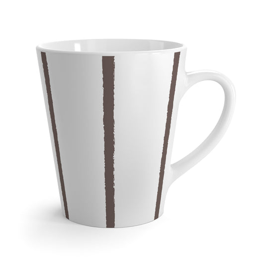 350 mL / 12oz Graphic Art Latte Mug | CALM-1222-400-301