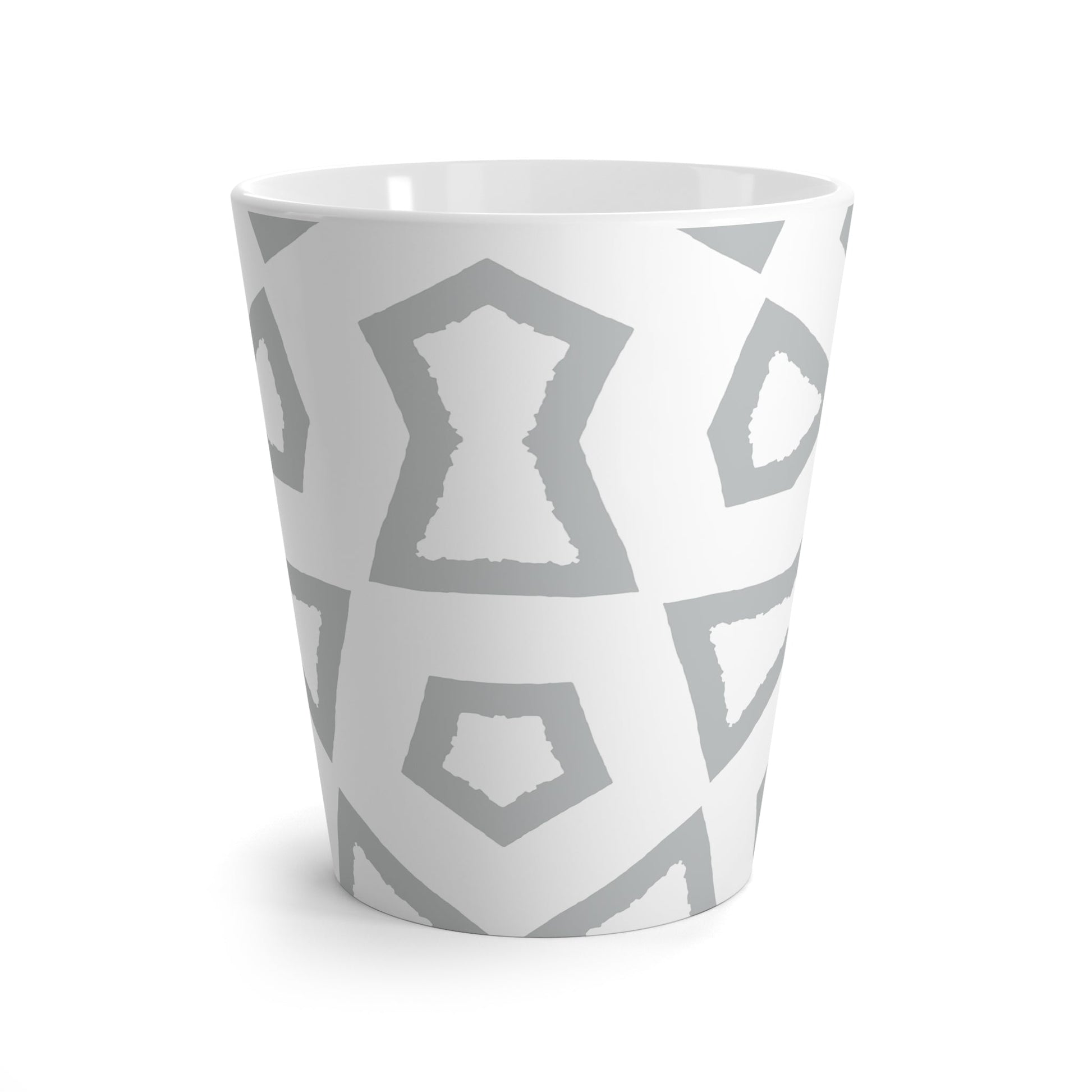 350 mL / 12oz Graphic Art Latte Mug | CALM-1213-500-392