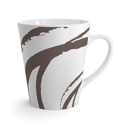 350 mL / 12oz Graphic Art Latte Mug | CALM-1222-400-112