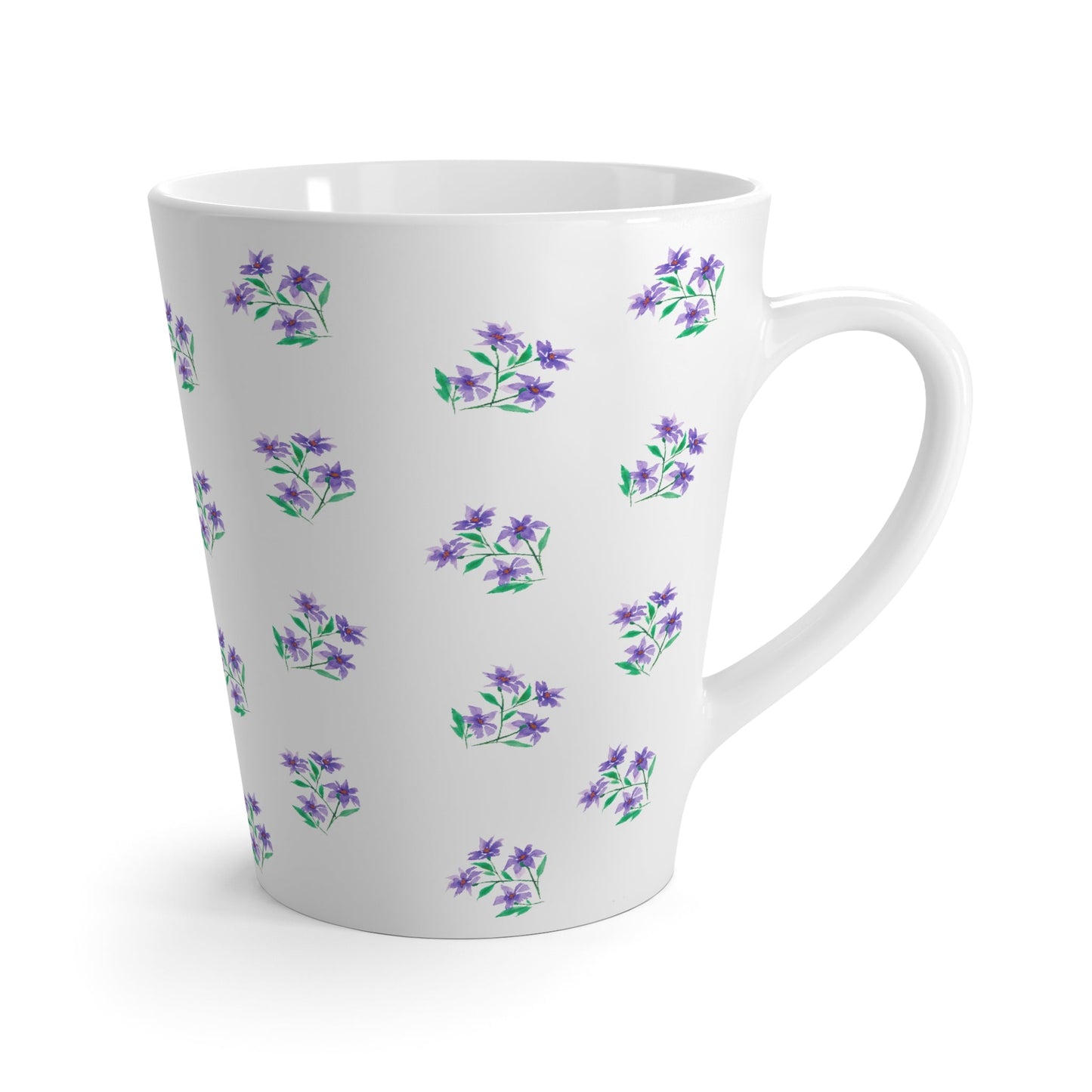 350 mL / 12oz Fine Art Watercolor Latte Mug, CALM-1355