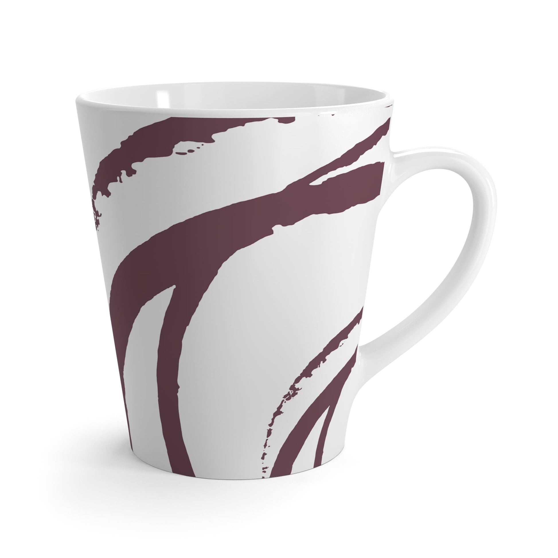 350 mL / 12oz Graphic Art Latte Mug | CALM-1211-100-112