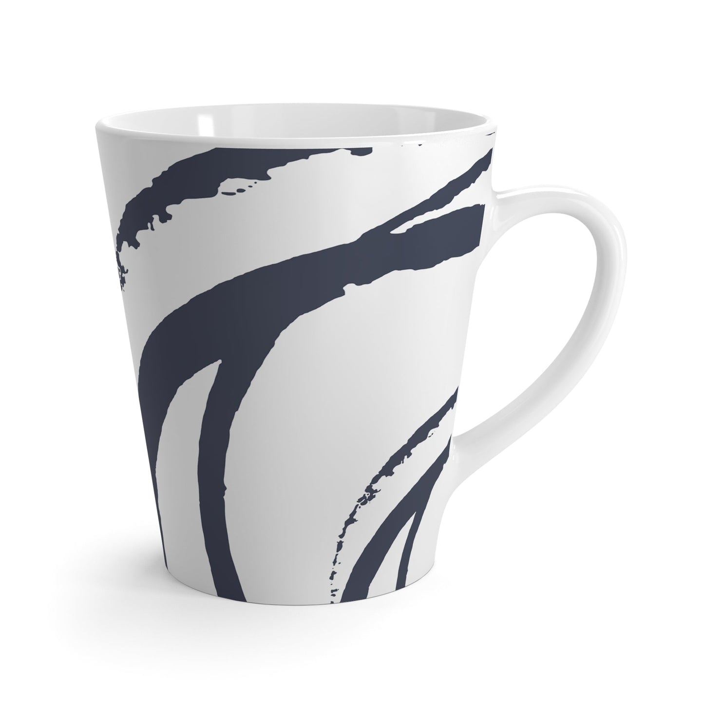 350 mL / 12oz Graphic Art Latte Mug | CALM-1212-300-112