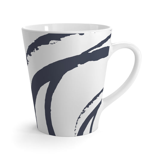 350 mL / 12oz Graphic Art Latte Mug | CALM-1212-300-112