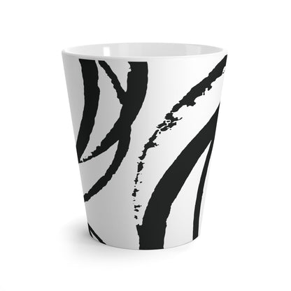 350 mL / 12oz Graphic Art Latte Mug | CALM-1010-112