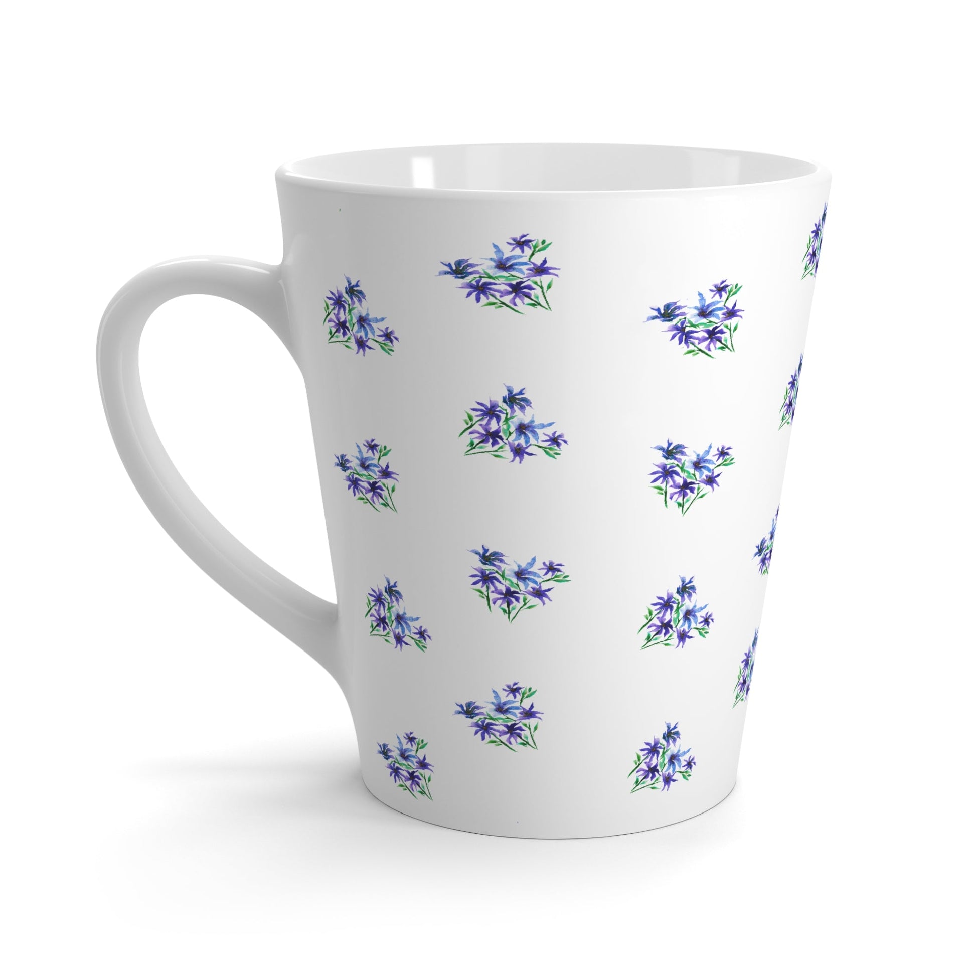 350 mL / 12oz Fine Art Watercolor Latte Mug, CALM-1305