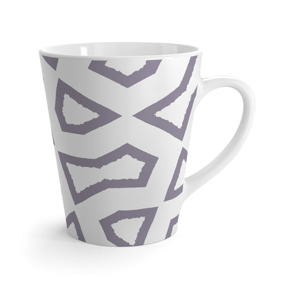 350 mL / 12oz Graphic Art Latte Mug | CALM-1262-367-392
