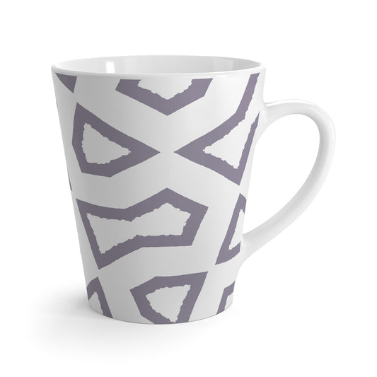 350 mL / 12oz Graphic Art Latte Mug | CALM-1262-367-392