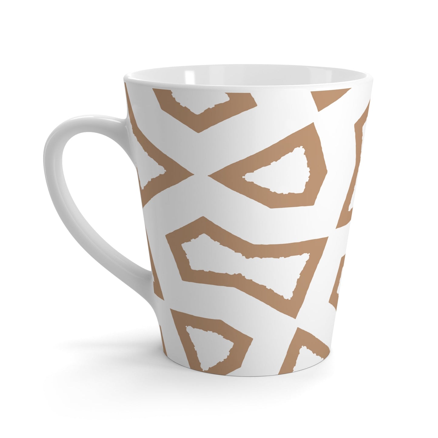 350 mL / 12oz Graphic Art Latte Mug | CALM-1222-300-392