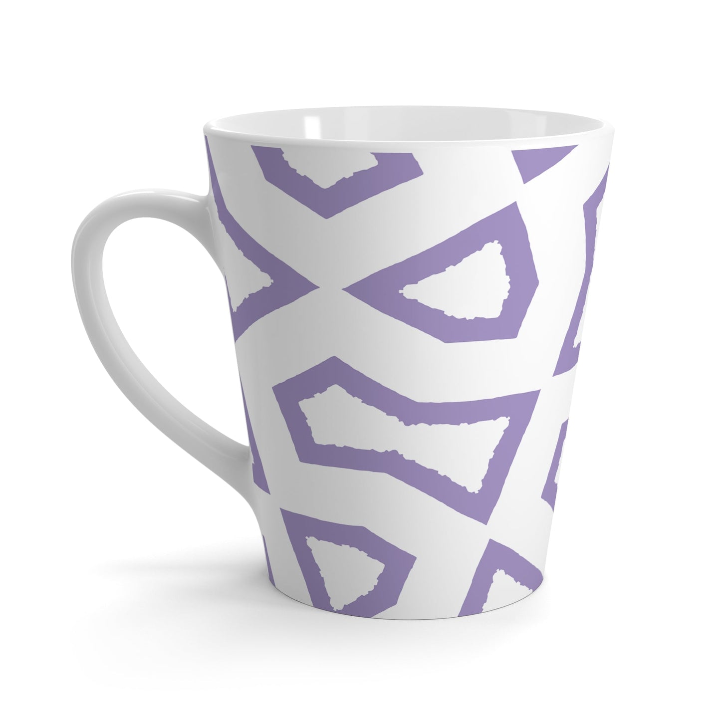 350 mL / 12oz Graphic Art Latte Mug | CALM-1382-375-392