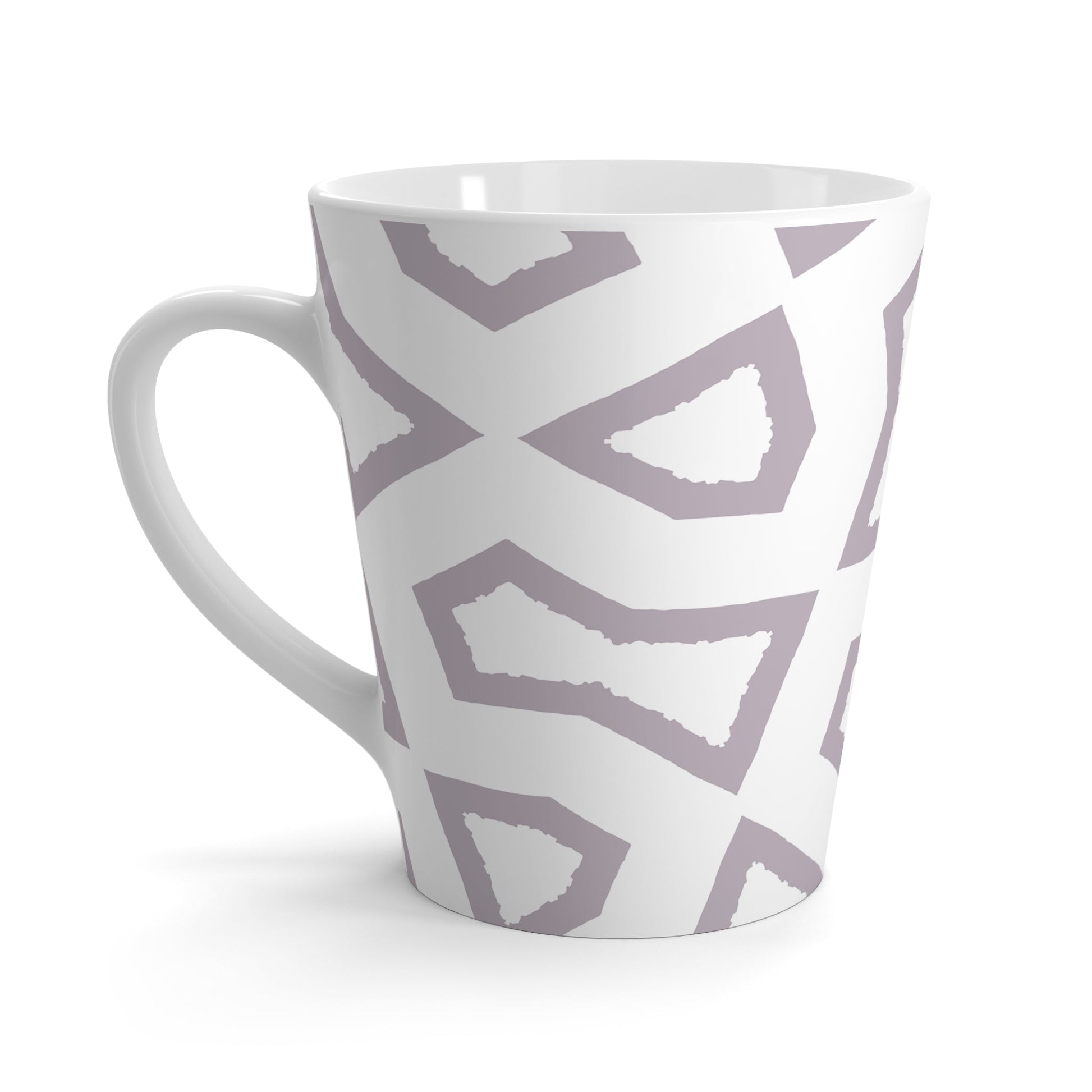 350 mL / 12oz Graphic Art Latte Mug | CALM-1182-133-392