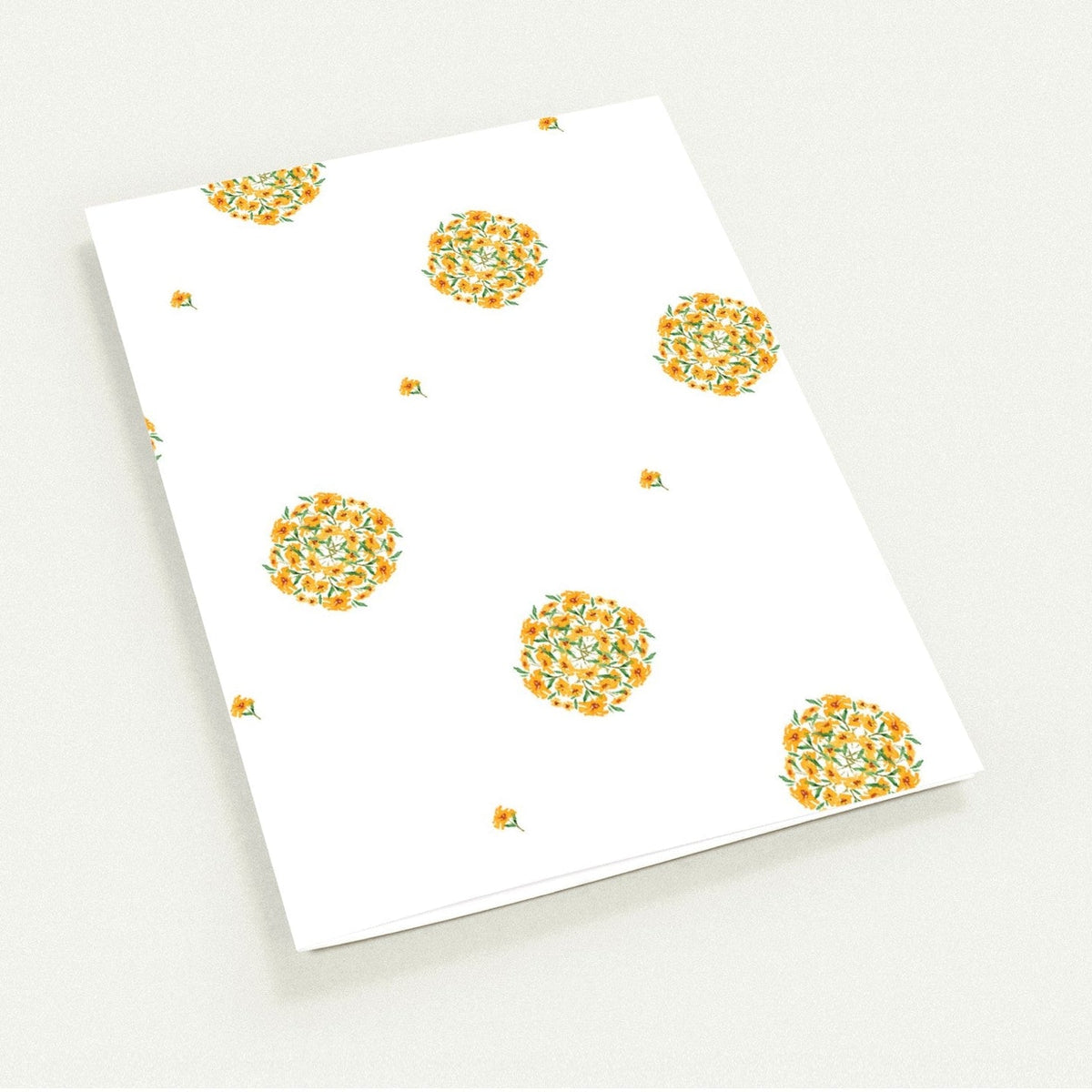 Saffron Garden Fine Art Watercolour Note Cards, Pack of 10 with Envelopes