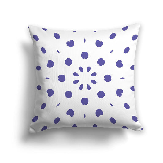 Off-White Cotton Canvas Cushion Covers with Purple Burst Pattern on Front, CACU-CC-1300-231