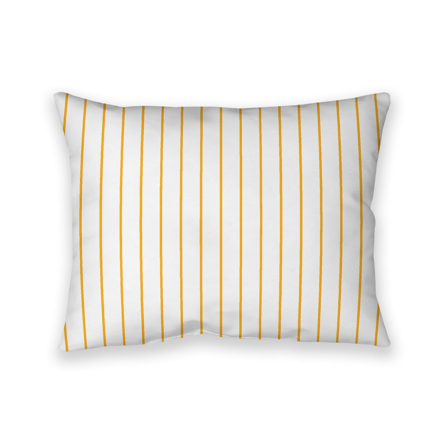 Off-White Cotton Canvas Cushion Covers with Fine Yellow-Orange Stripes on Front, CACU-CC-1310-151, 66 x 51 cm, 26 x 20 inches