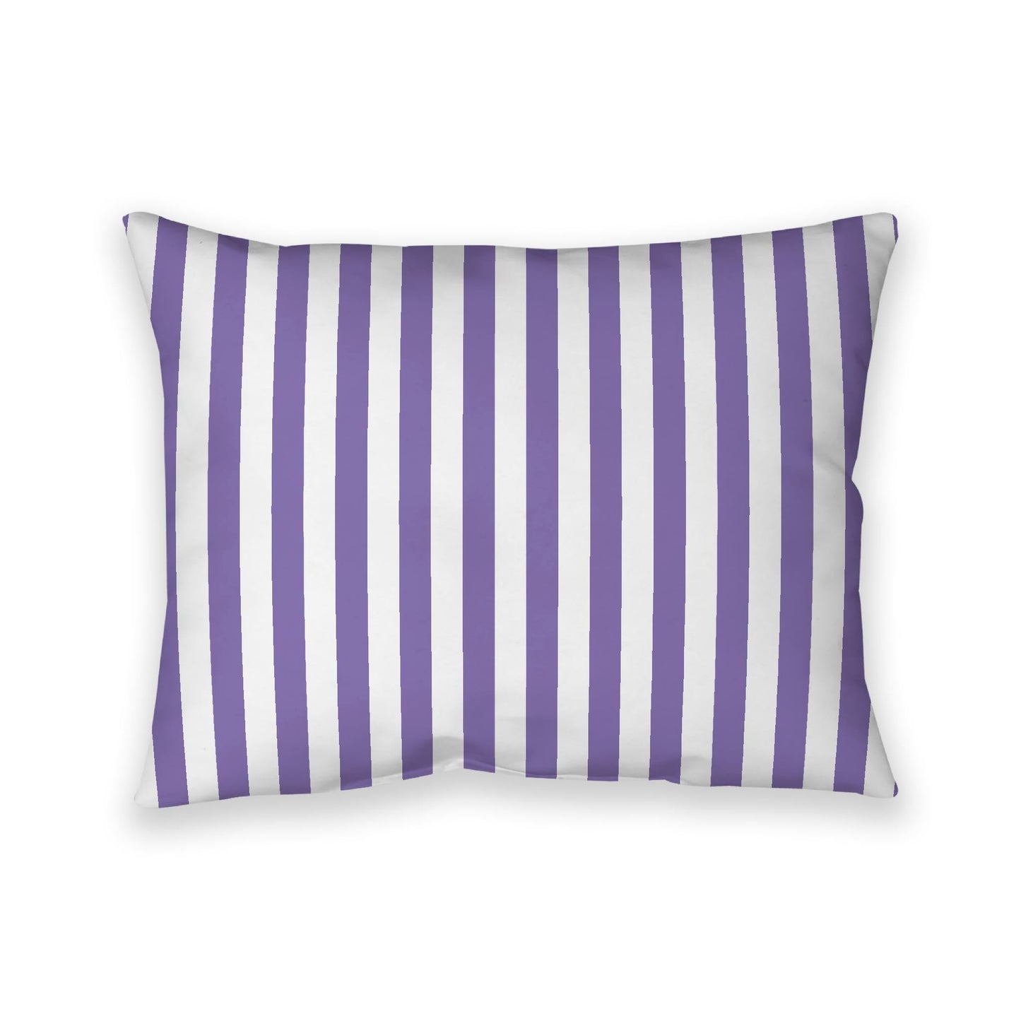 Off-White Cotton Canvas Cushion Covers with Purple Bars on Front, CACU-CC-1320-051, 66 x 51 cm, 26 x 20 inches