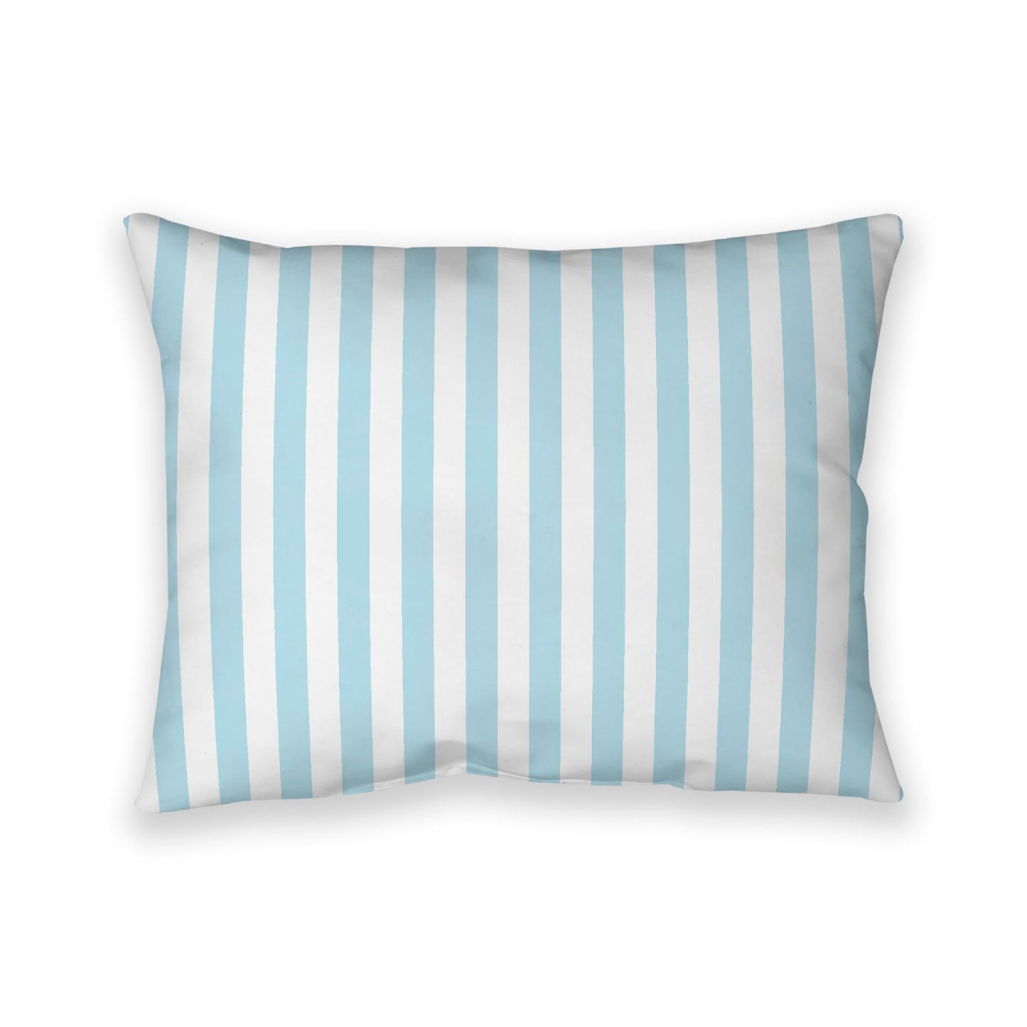 Off-White Cotton Canvas Cushion Covers with Blue Bars on Front, CACU-CC-1370-051, 66 x 51 cm, 26 x 20 inches