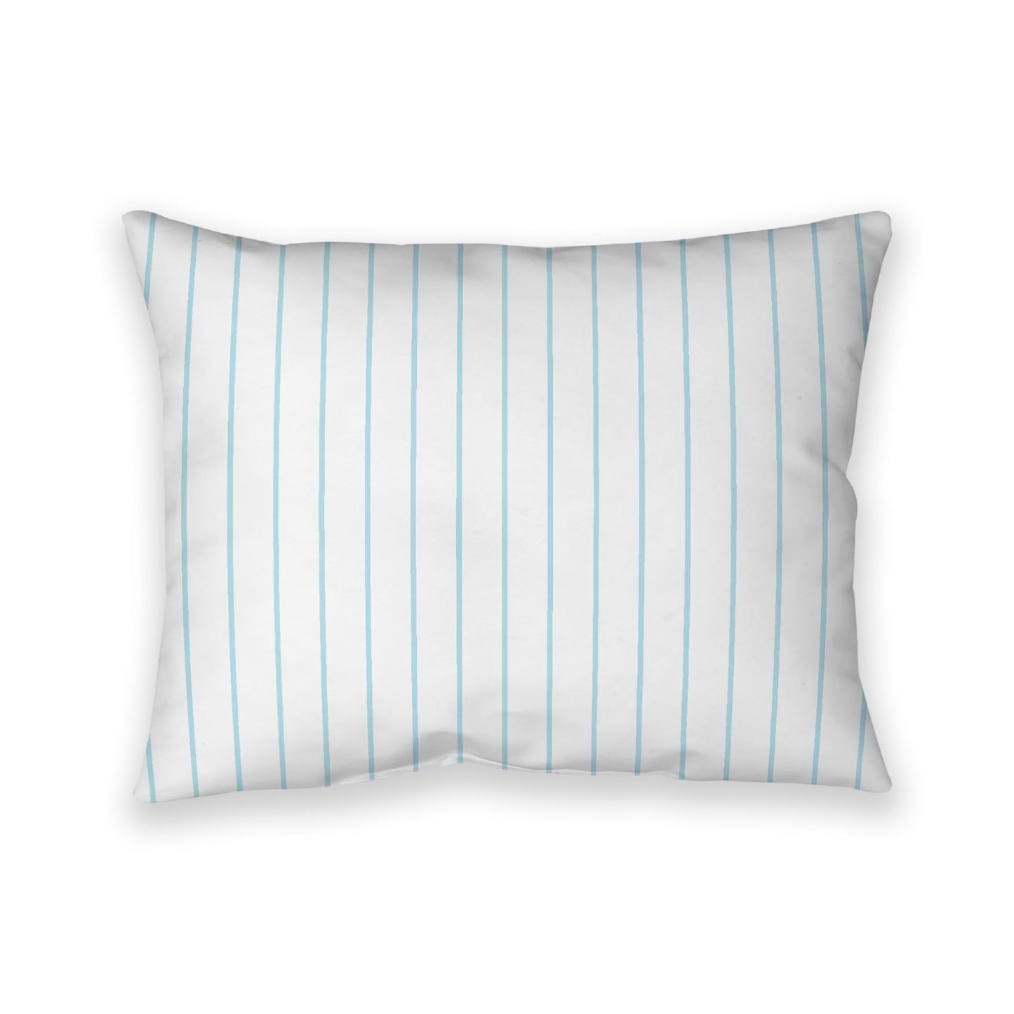 Off-White Cotton Canvas Cushion Covers with Fine Blue Stripes on Front, CACU-CC-1370-151, 66 x 51 cm, 26 x 20 inches