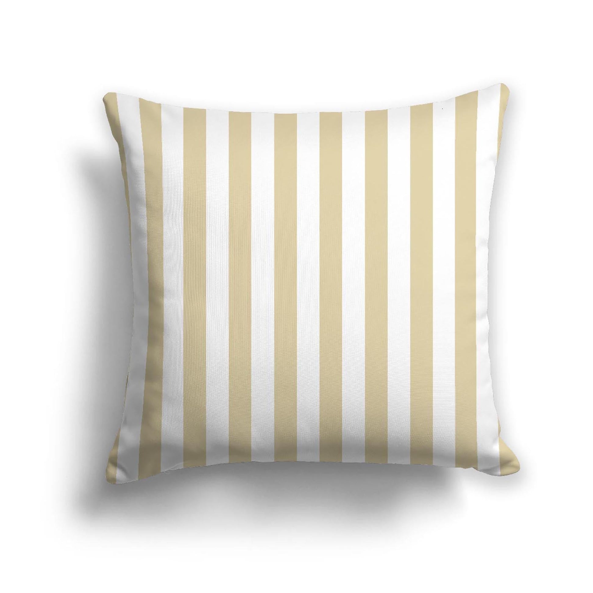 Off-White Cotton Canvas Cushion Covers with Desert Sand Bars on Front, CACU-CC-1371-051, 46 x 46 cm, 18 x 18 inches