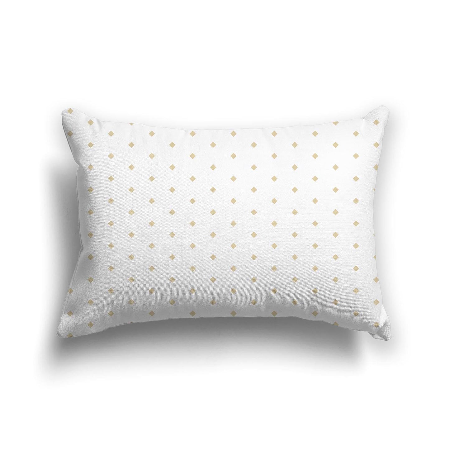 Off-White Cotton Canvas Cushion Covers with Fine Desert Sand Diamonds on Front, CACU-CC-1371-111, 51 x 36 cm, 20 x 14 inches
