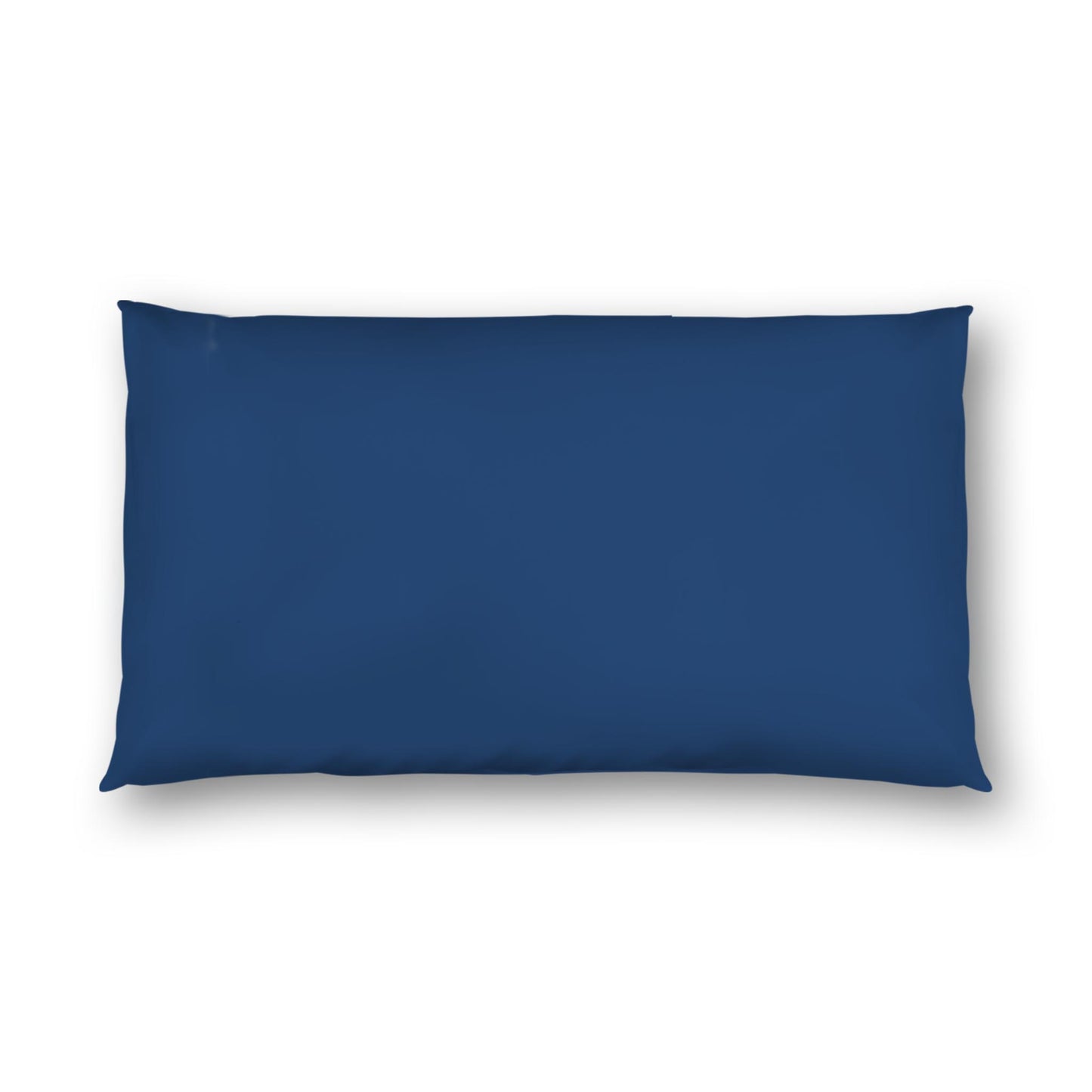 Royal Blue Cotton Sateen Sham, White Reverse Side | CSSH-1291-999, King - 51 x 91 cm / 20 x 36 inches