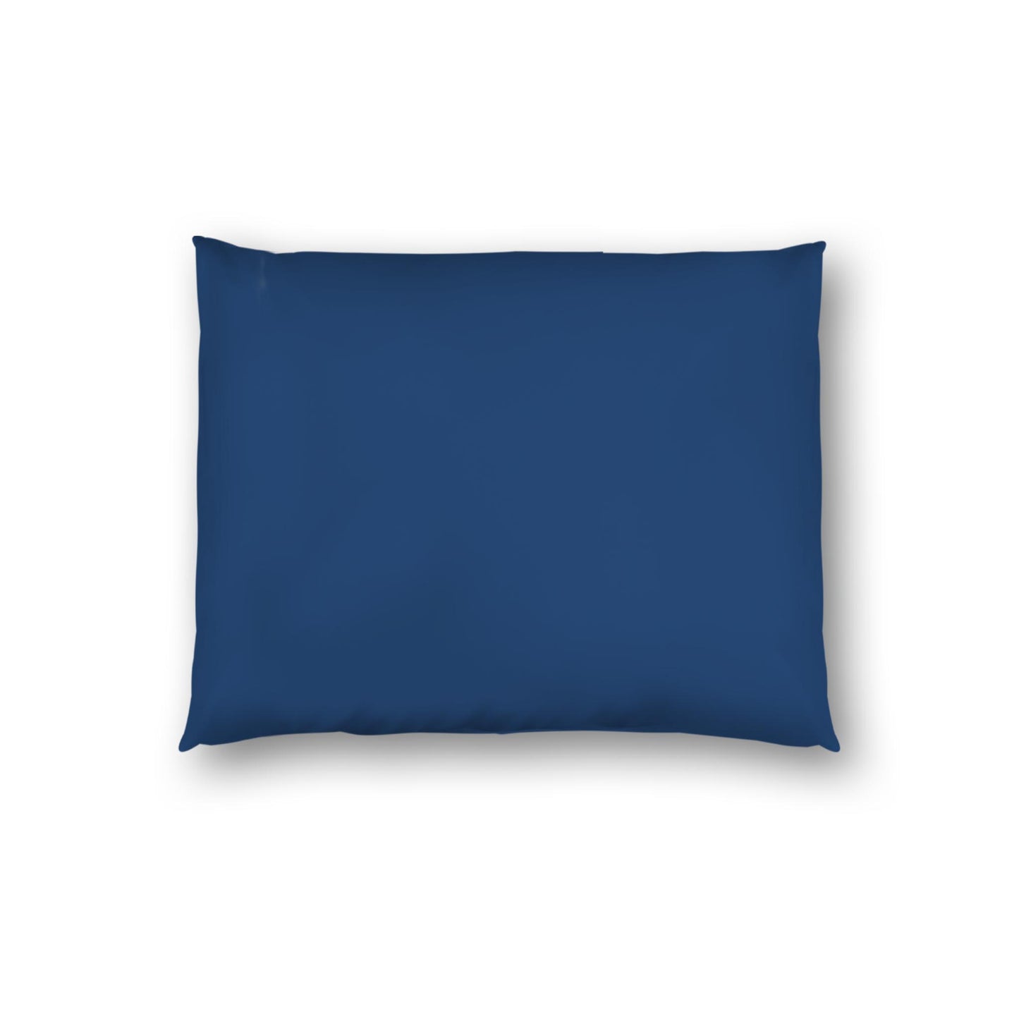Royal Blue Cotton Sateen Sham, White Reverse Side | CSSH-1291-999, Standard - 51 x 66 cm / 20 x 26 inches
