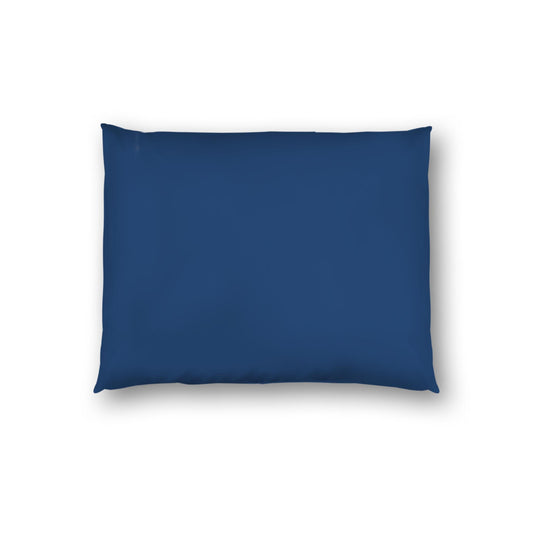 Royal Blue Cotton Sateen Sham, White Reverse Side | CSSH-1291-999, Standard - 51 x 66 cm / 20 x 26 inches