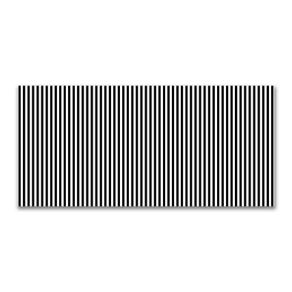 Off-White Cotton Canvas Fabric with Black Bars, FACC-1010-051