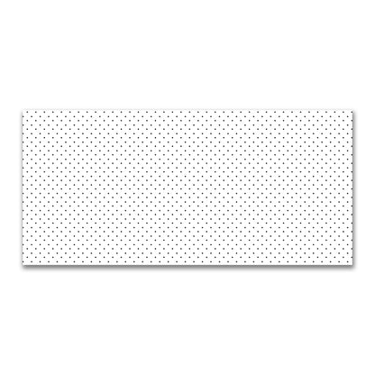 Off-White Cotton Canvas Fabric with Black Diamonds, FACC-1010-101