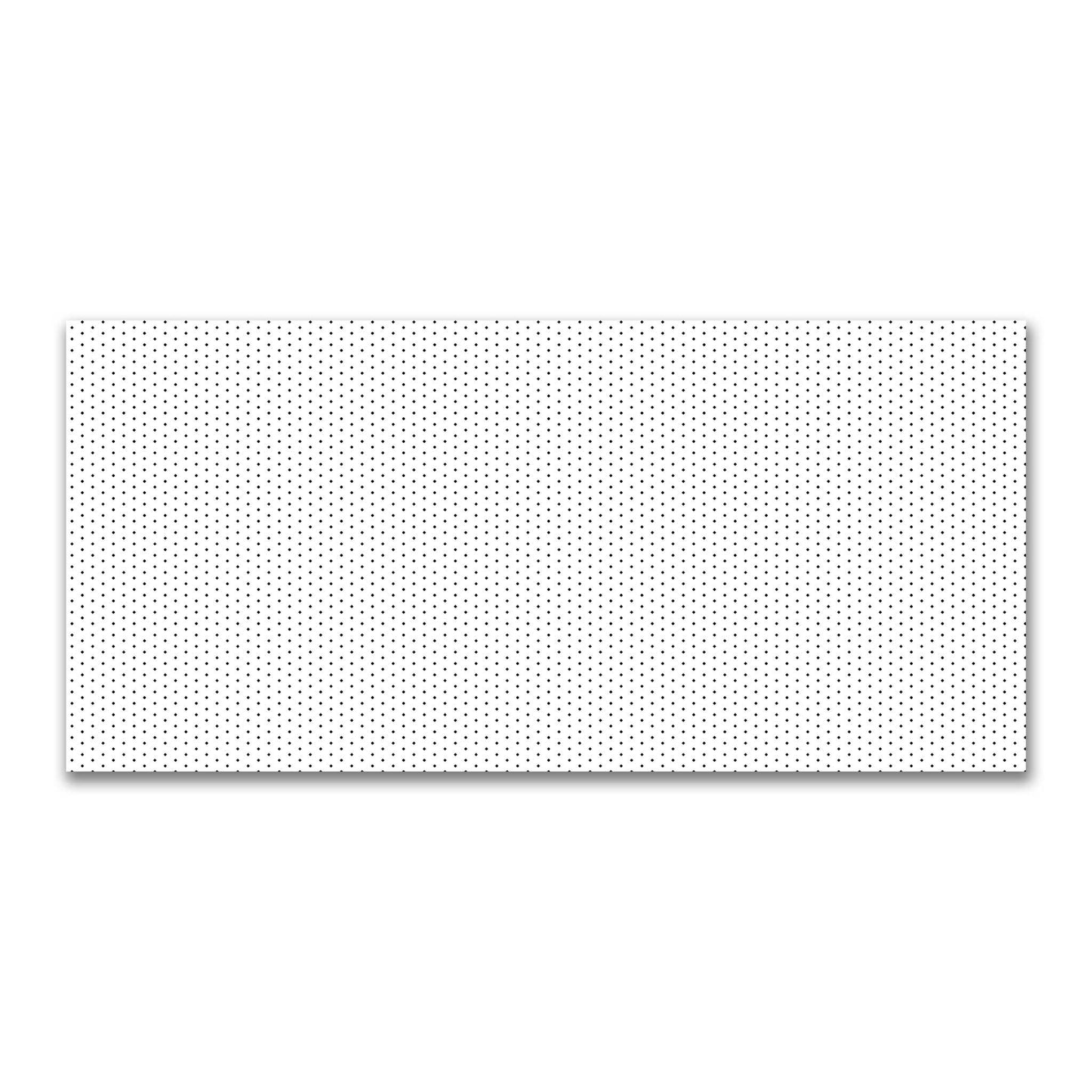Cotton Canvas Fabric with Fine Black Diamonds on Off-White, FACC-1010-111