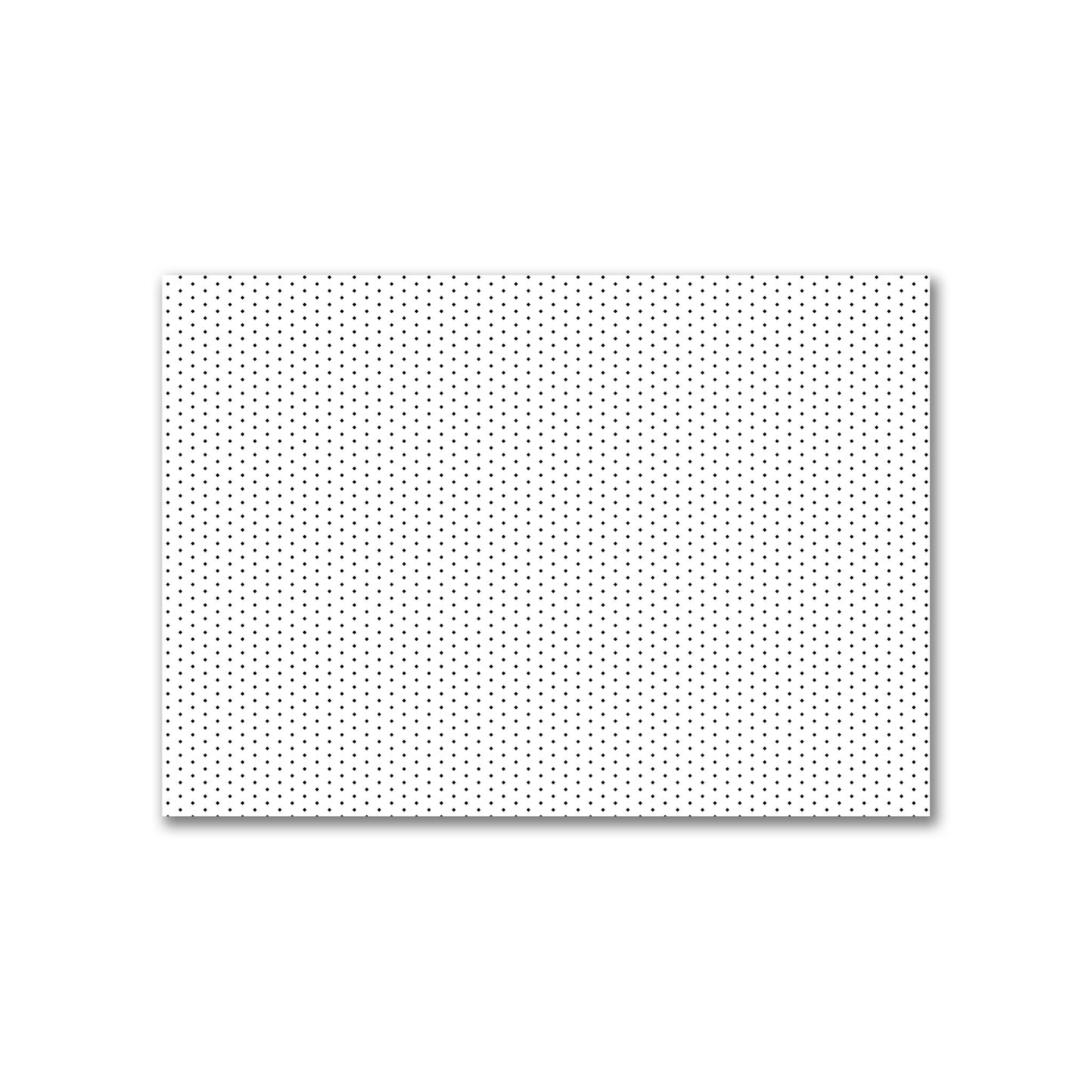 Cotton Canvas Fabric with Fine Black Diamonds on Off-White, FACC-1010-111