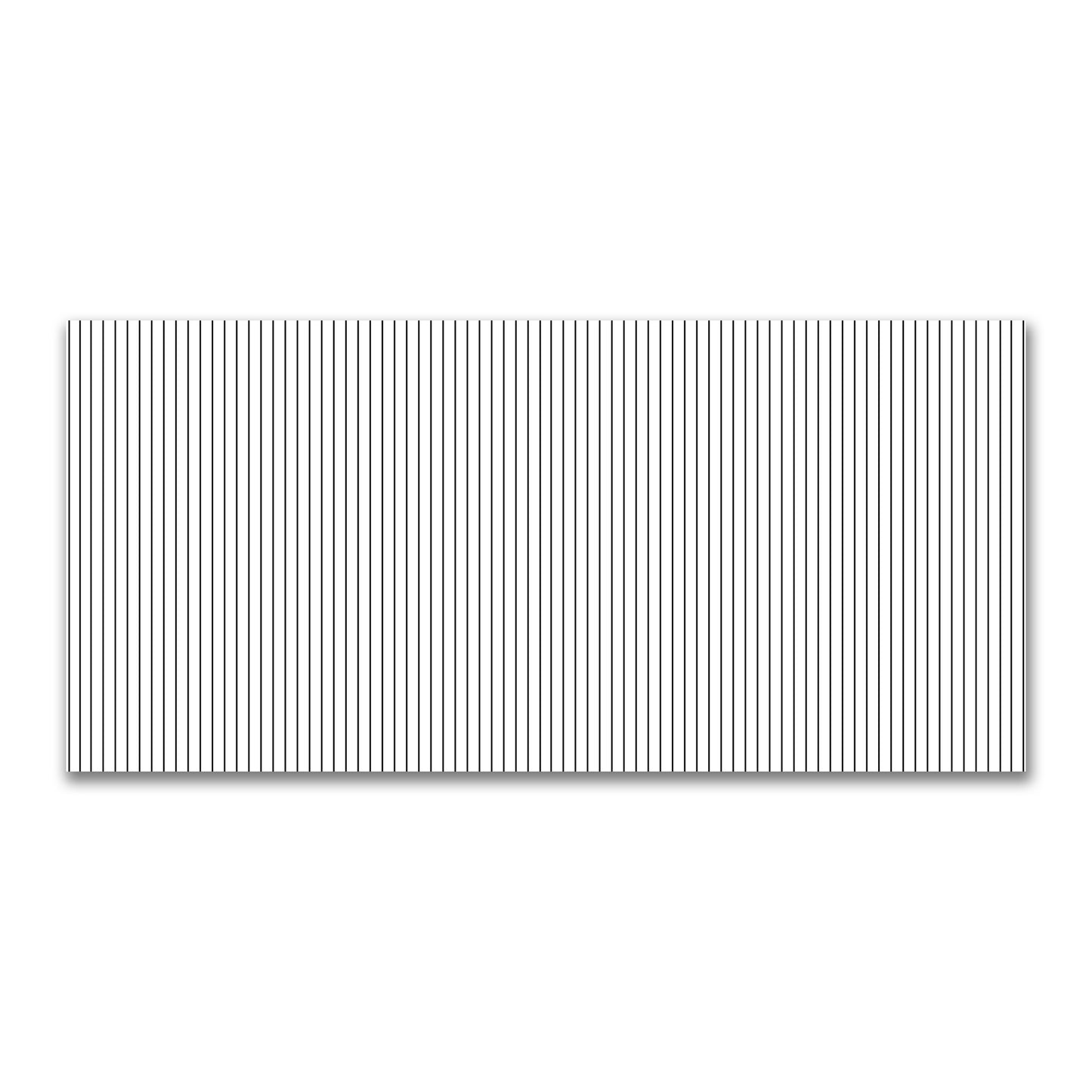 Off-White Cotton Canvas Fabric with Fine Black Stripes, FACC-1010-151
