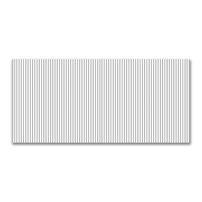 Off-White Cotton Canvas Fabric with Fine Black Stripes, FACC-1010-151