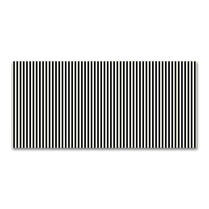 Cotton Canvas Fabric with Black Bars on Pale Cream, FACC-1013-051
