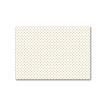 Cotton Canvas Fabric with Black Diamonds on Pale Cream, FACC-1013-101