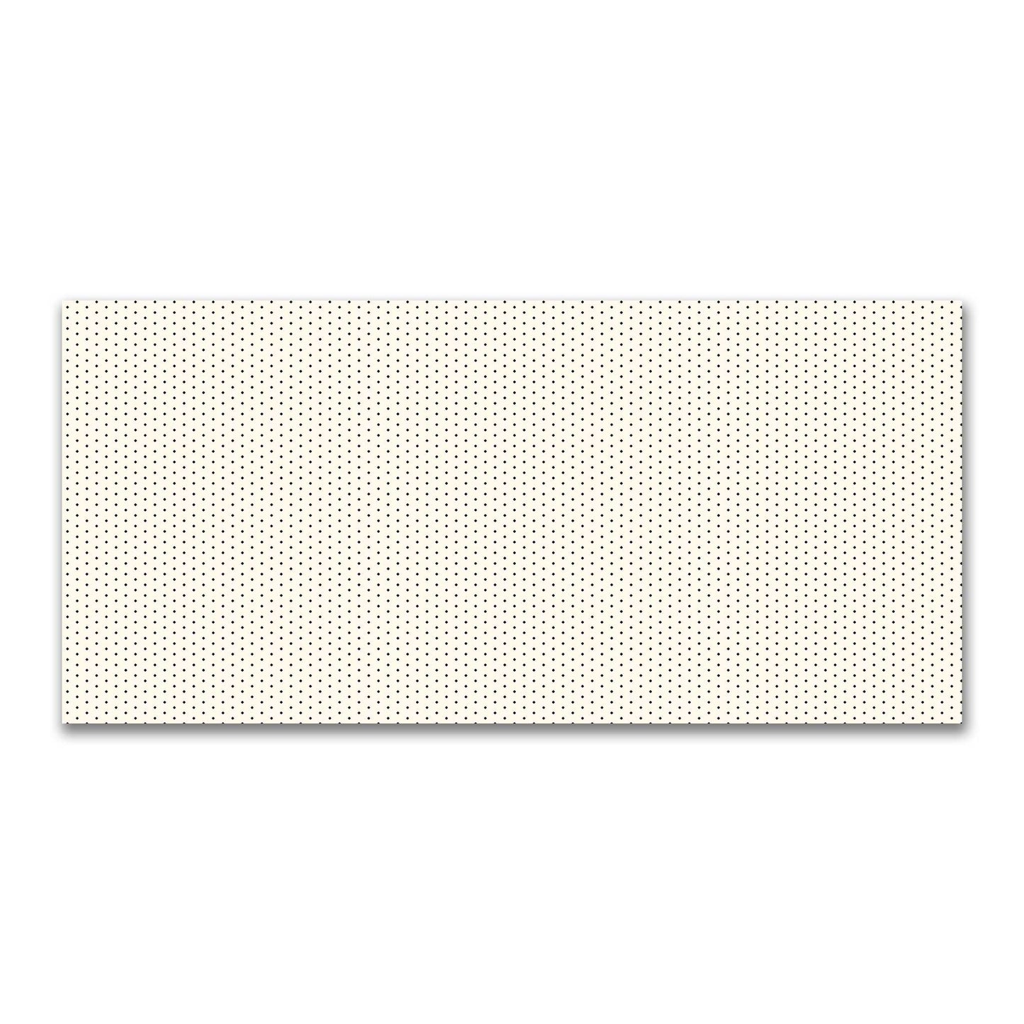 Cotton Canvas Fabric with Fine Black Diamonds onPale Cream, FACC-1013-111