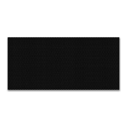Cotton Canvas Fabric with Fine Pale Cream Diamonds on Black, FACC-1013-112
