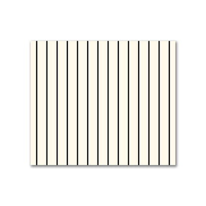 Cotton Canvas Fabric with Fine Black Stripes onPale Cream, FACC-1013-151