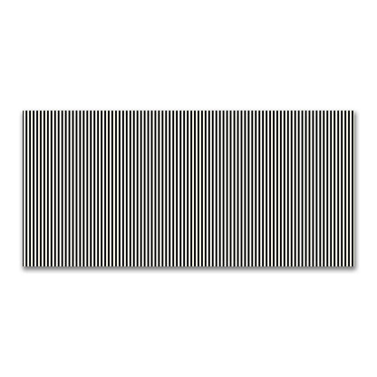 Cotton Canvas Fabric with Thin Black Bars on Pale Cream, FACC-1013-241